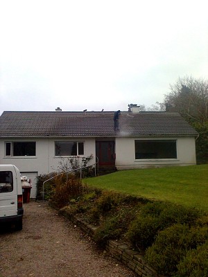 Roof cleaning in Carryduff, Belfast, Northern Ireland by Roof Repairs Belfast